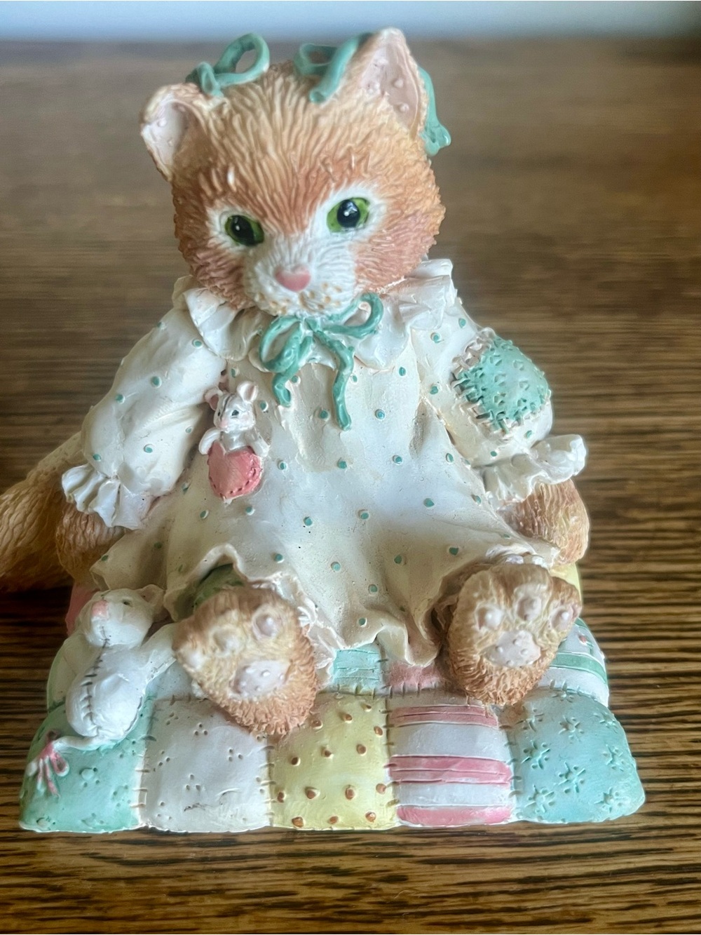 Calico Kittens Vintage ‘You’ll Always Be Close To My Heart’ 627909 Cat Figurine